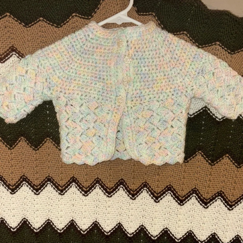 Handmade Baby Cardigan Set